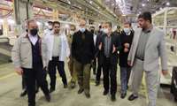 بازدید وزیر کشور از یک واحد تولیدی شهرک صنعتی اردبیل(2) 