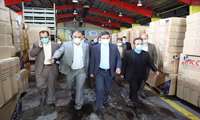 بازدید استاندار اردبیل و اعضای ستاد تسهیل استان از چند واحد تولیدی شهرک صنعتی اردبیل2