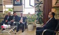 نشست مشترک سرپرست شرکت شهرک‌های صنعتی استان با دادستان عمومی و انقلاب مرکز اردبیل