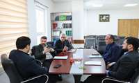 دیدار مدیرعامل شرکت شهرک‌های صنعتی استان اردبیل با مسئولان قضایی شهرستان نمین