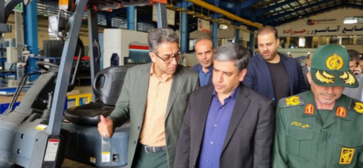 بازدید استاندار اردبیل از سه واحد تولیدی شهرک صنعتی اردبیل2 و ناحیه صنعتی نوجه‌ده