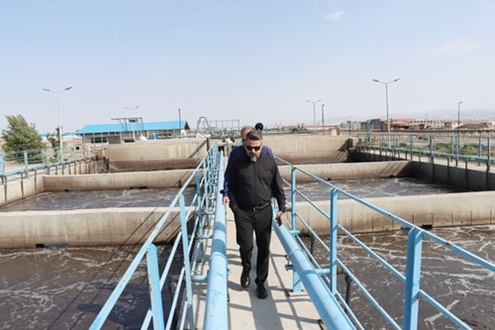 فعالیت مدرن ترین تصفیه خانه فاضلاب کشور در شهرک صنعتی اردبیل۲
